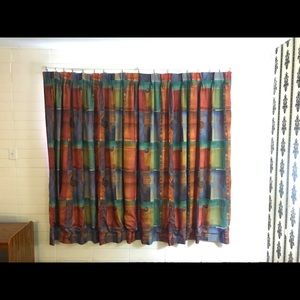 Colorful curtain